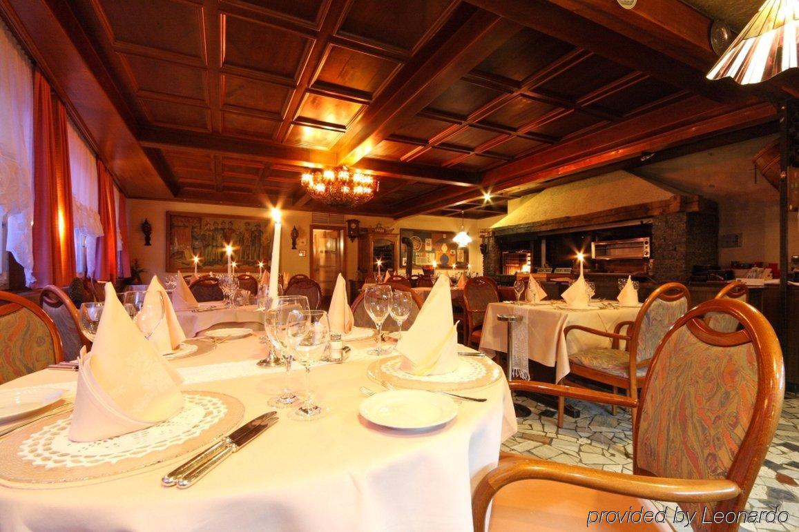 Lifestyle&Spa Hotel Grächerhof Grächen Restaurant foto